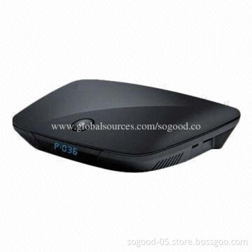 High-definition DVB-T2/DVB-T Receiver, Supports MEPG-2 HD/SD Decoding (MP at HL/ML)